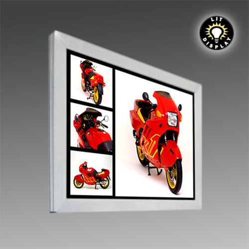 MW1: Wall mounted light boxes (lit 'snap' frames)