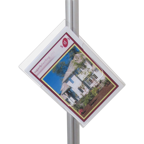 XP2B: Post-fix angled leaflet dispensers