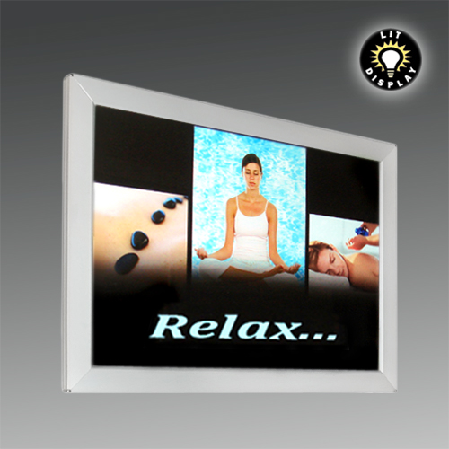 MW1: Wall mounted light boxes (lit 'snap' frames)