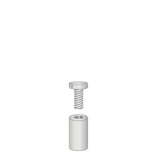 16mm diameter wall stud 16mm diameter wall stud